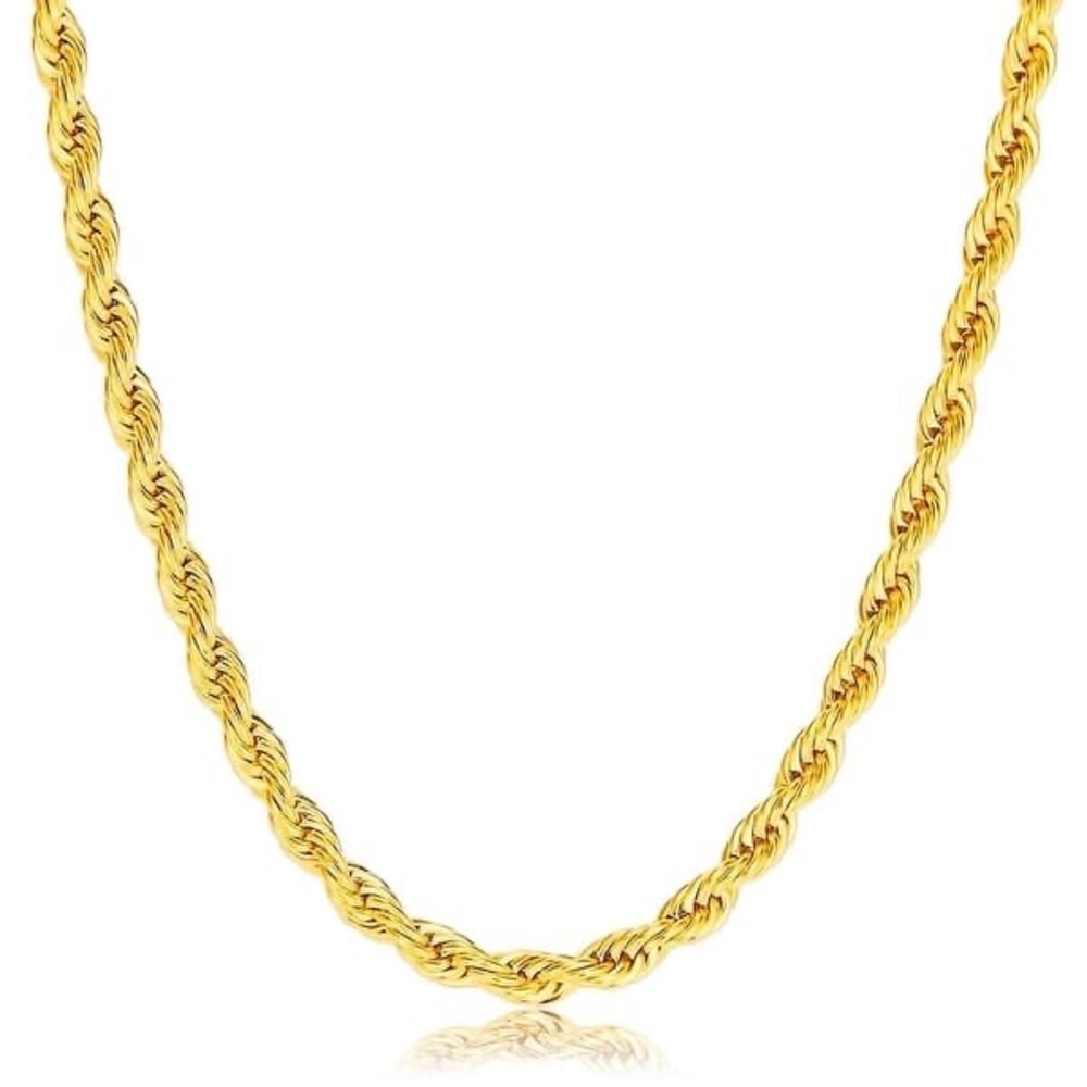 10k 21” 4mm solid gold chain 5.8g